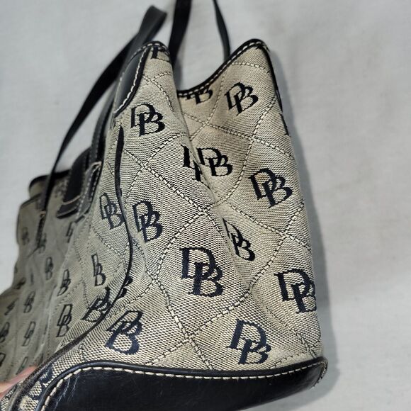 DOONEY & BOURKE Purse Bag Womens Silver Buckle Designer Satchel Bags Purses - Picture 15 of 16